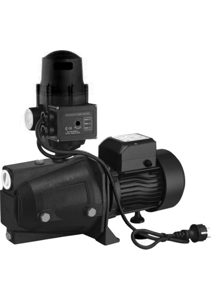 Impo Jet 1 Hp 220V Bakır Sargılı Bronz Fanlı 5 Kat 5 Daire Otomatik Hidromatlı Paket Hidrofor Seti