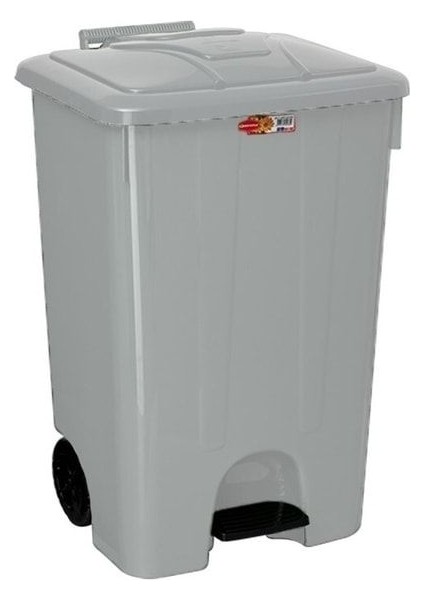 85 Lt Tekerlekli Pedallı Çöp Kovası