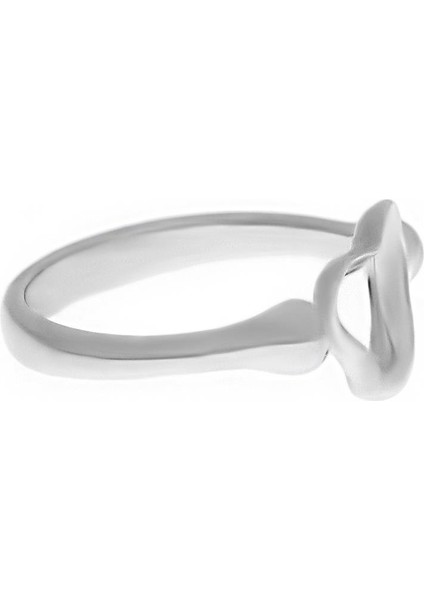 Kadın Kalp Model Gümüş Yüzük fiyatları