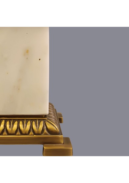 Noema Mermer Detaylı Eskitme Gold Abajur fırsatları