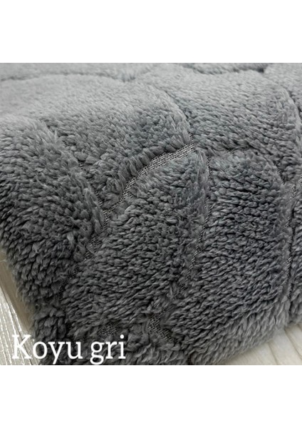 Gül Model Kumaştan Welsoft Lastikli Halı Örtüsü