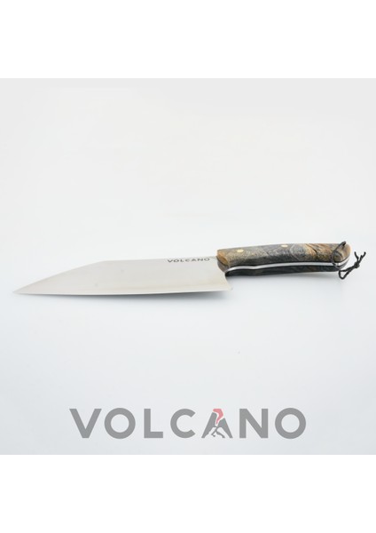 FORGE ALMAZAN Paslanmaz Bushcraft Outdoor Kampçı Şef Bıçağı