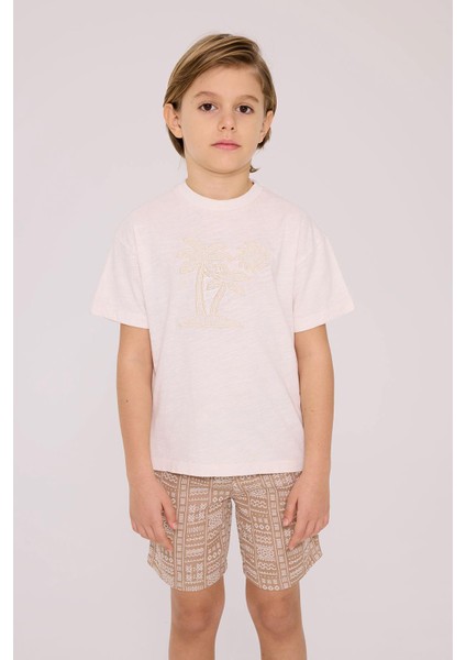 Bg Store Erkek Çocuk Ekru Tshirt fiyatları