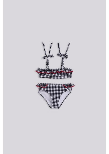 Bg Store Kız Çocuk Desenli Bikini