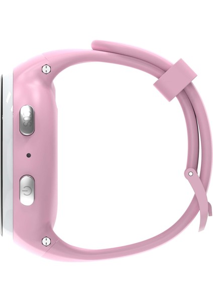 Round Akıllı Çocuk Saati - Pink