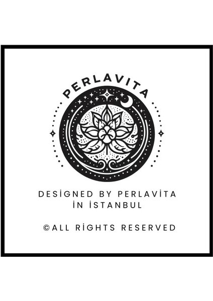 Perlavita Ayarlanabilir 8mm Doğal Taş Boncuk Bileklik Örgülü Halat Kadınlar ve Erkekler Için Özel Ta (Yurt Dışından)