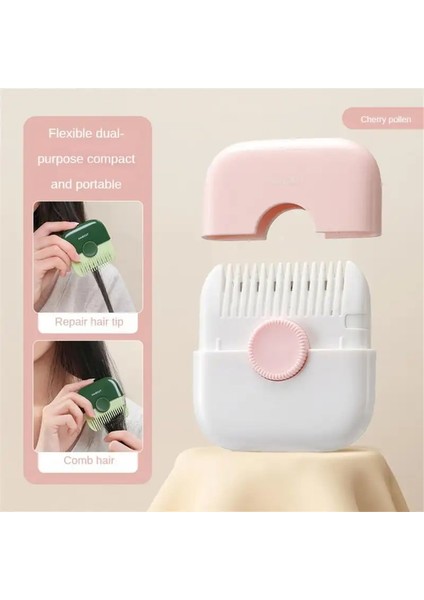 1pcs 2 In 1 Bebek Saç Kesme ve Kuaför Tarakı Perçem ve Kırık Saçları Kırpma Perçem Kesici Manuel Taşınabilir Çocuk Bakımı Rengi:a 1pcs (Yurt Dışından)