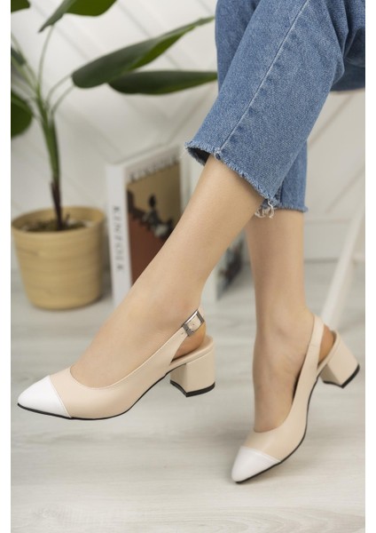 Sharon Garantili Kadın Günlük Topuklu Ayakkabı modelleri