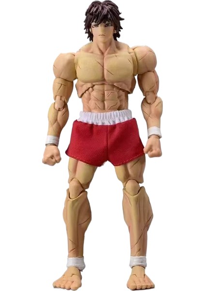 Et Dövüşü Maço Hanma Yujiro Gerçek Kıyafet Aksiyon Figürü Anime El Modeli (Yurt Dışından)