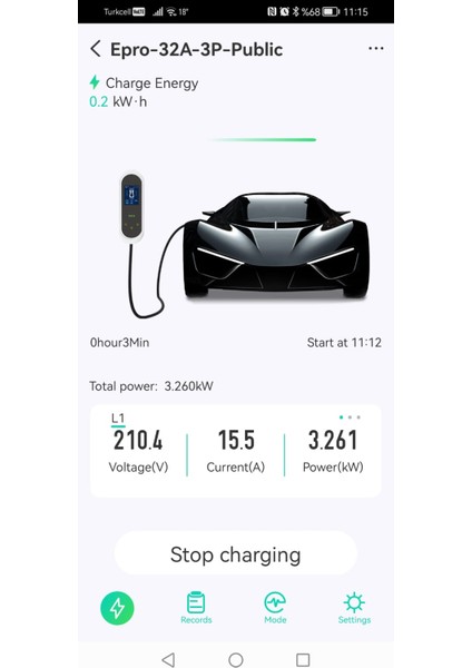 E-Pro Ac 22KW Taşınabilir Elektrikli Araç Şarj Ünitesi