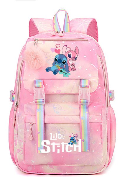 Lilo ve Stitch Stitch Öğrenci Sırt Çantası (Yurt Dışından)