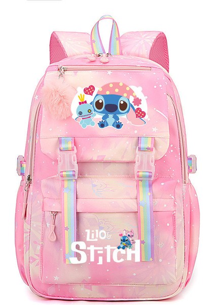 Lilo ve Stitch Stitch Öğrenci Sırt Çantası (Yurt Dışından)