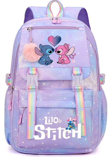 Lilo ve Stitch Stitch Öğrenci Sırt Çantası (Yurt Dışından)