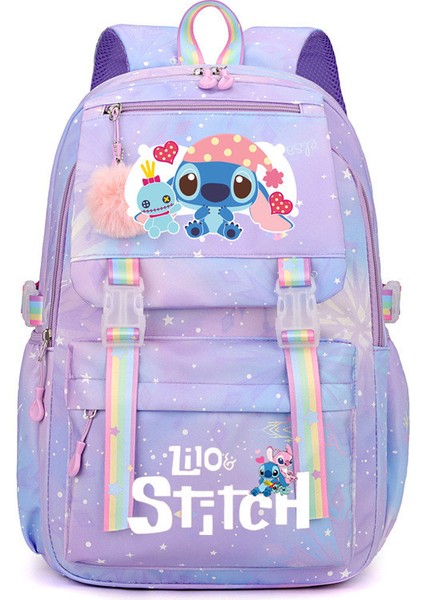 Lilo ve Stitch Stitch Öğrenci Sırt Çantası (Yurt Dışından)