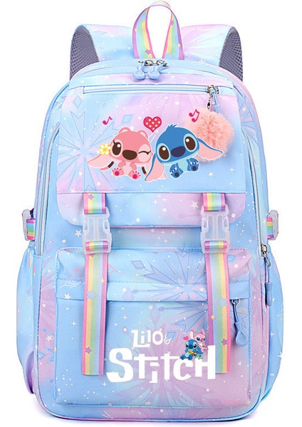 Lilo ve Stitch Stitch Öğrenci Sırt Çantası (Yurt Dışından)