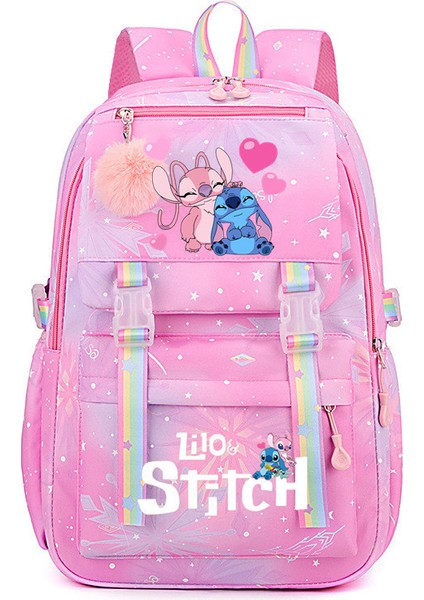 Lilo ve Stitch Stitch Öğrenci Sırt Çantası (Yurt Dışından)