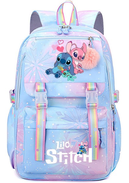 Lilo ve Stitch Stitch Öğrenci Sırt Çantası (Yurt Dışından)