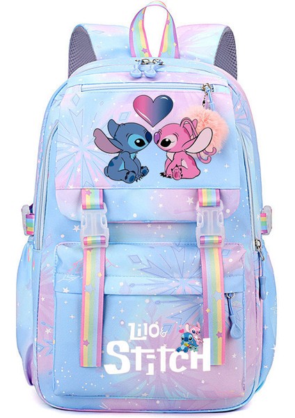 Lilo ve Stitch Stitch Öğrenci Sırt Çantası (Yurt Dışından)