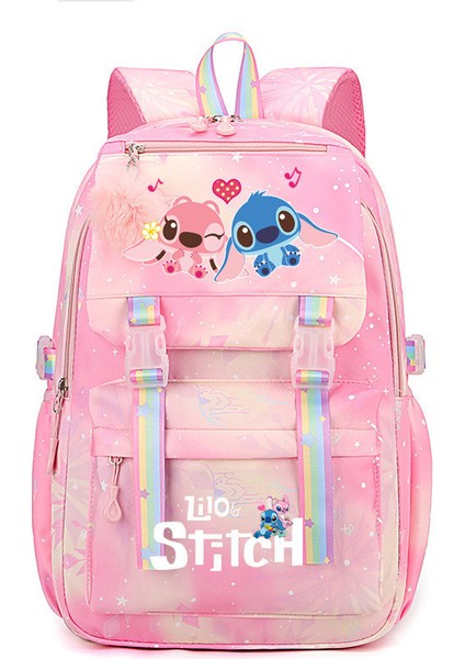 Lilo ve Stitch Stitch Öğrenci Sırt Çantası (Yurt Dışından)