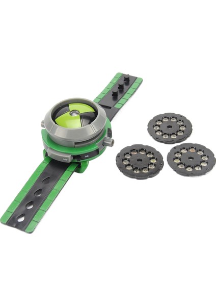 BEN10 Ben 10 Earth Defender Prksiyon Saati Oyuncak Mavi Ufo Prksiyon Saati (Yurt Dışından)