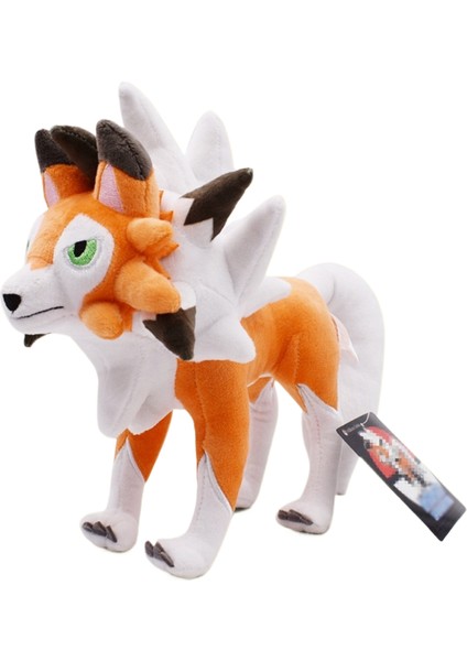 Büyük 25CM Ayakta Mavi Yele Kaya Kurt Adam Alacakaranlık Yele Kaya Kurt Adam Kaya Köpek Peluş Bebek Oyuncak (Yurt Dışından)