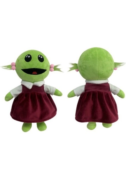 Yeni Nan Mona Küçük Kız Peluş Bebek Yeşil Uzaylı Bebek Bez Bebek Oyuncağı (Yurt Dışından)
