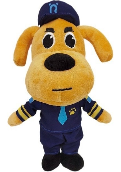Labrador Şerif Peluş Bebek Çocuklar Sevimli Karikatür Oyuncak Rahat Bebek (Yurt Dışından)