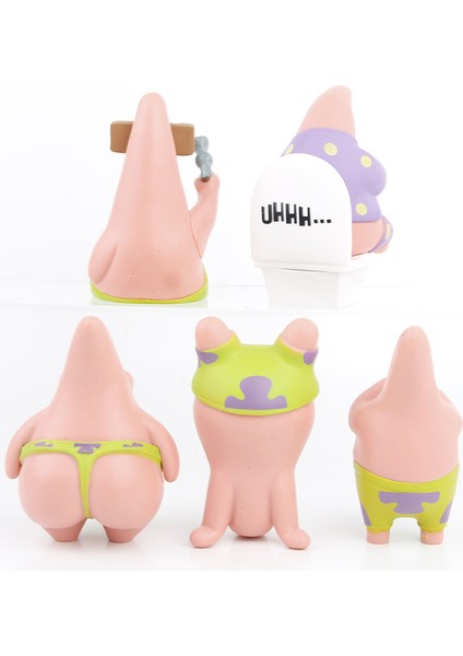 Hediye Patrick Star 5 Çizgi Film Anime El Yapımı Ofis Oyuncak Modelleri (Yurt Dışından) fiyatları