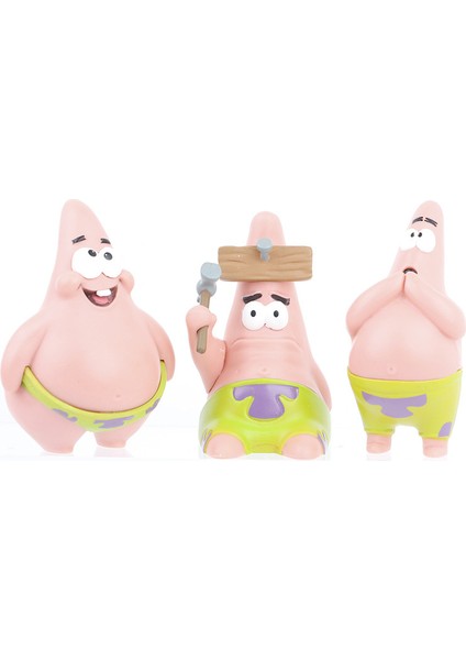 Hediye Patrick Star 5 Çizgi Film Anime El Yapımı Ofis Oyuncak Modelleri (Yurt Dışından) indirimleri