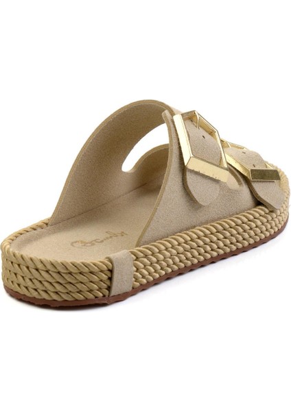 Bej Kadın Terlik K04688001702 modelleri