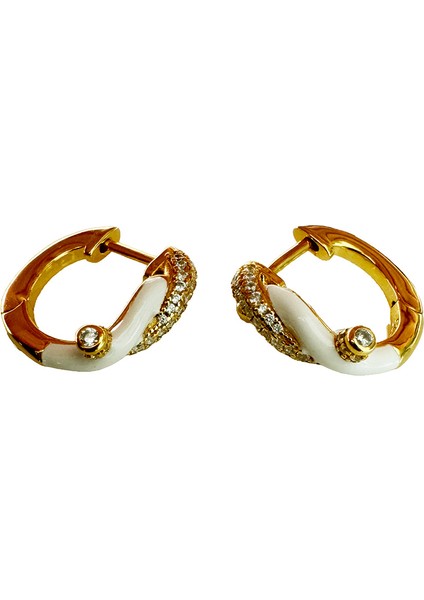 Halka Gümüş Küpe MS3220, 925 Ayar Gümüş, Ithal Ürün