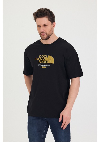 Bisiklet Yaka Oversize Ayıcık Baskılı Salaş Unisex T-Shirt fiyatları