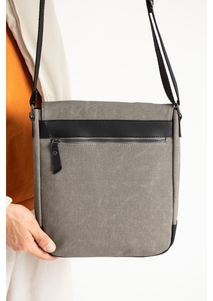 M 417 Mega Bag Unısex Kanvas Postacı Çantası Askılı Çanta Omuz Çanta fırsatları