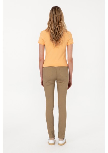 Kadın Haki Pantolon (Kanvas-Chino) 50281692-VR027 fırsatları