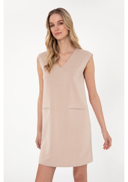 Kadın Camel Elbise (Örme) 50300760-VR015