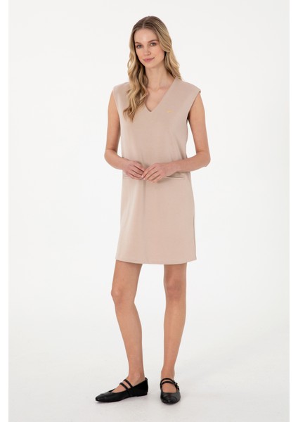 Kadın Camel Elbise (Örme) 50300760-VR015