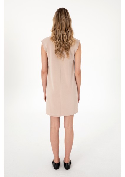 Kadın Camel Elbise (Örme) 50300760-VR015