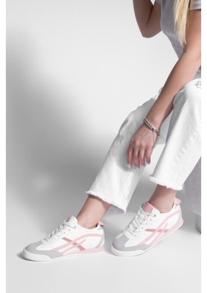 Kadın Sneaker Bağcıklı Spor Ayakkabı Fiyen fırsatları