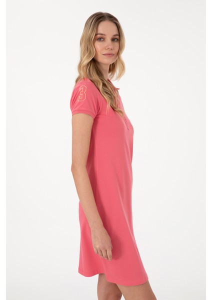 Kadın Koyu Pembe Elbise (Örme) 50297457-VR167