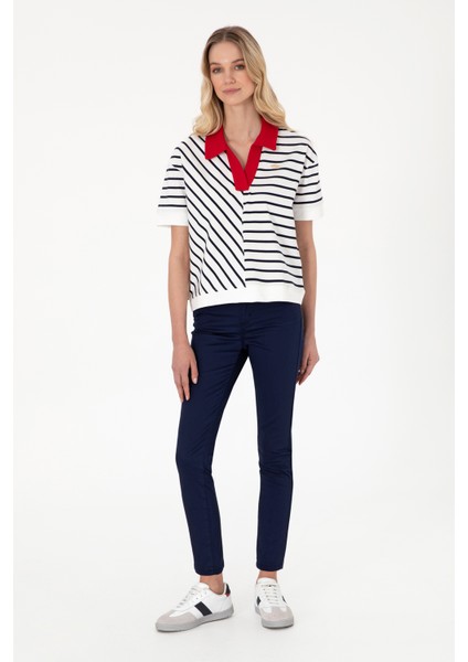 Kadın Lacivert Pantolon (Kanvas-Chino) 50299110-VR033 modelleri