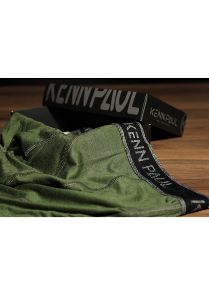 Bambu Uzun Paçalı Sporcu Boxer - Füme, Nefes Alır, Konforlu fırsatları
