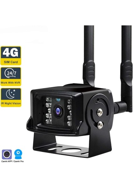 4g Çelik Kasa 12VOLT Güvenlik Kamerası