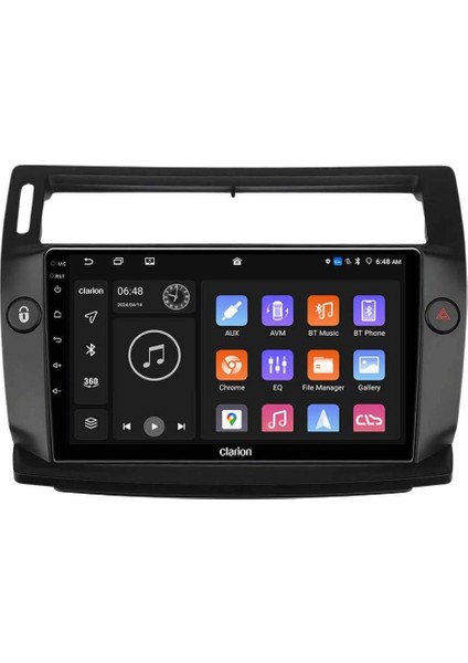 Citroen C4 Android Multimedya Sistemi 4-64 Clarion (2005-2011)
