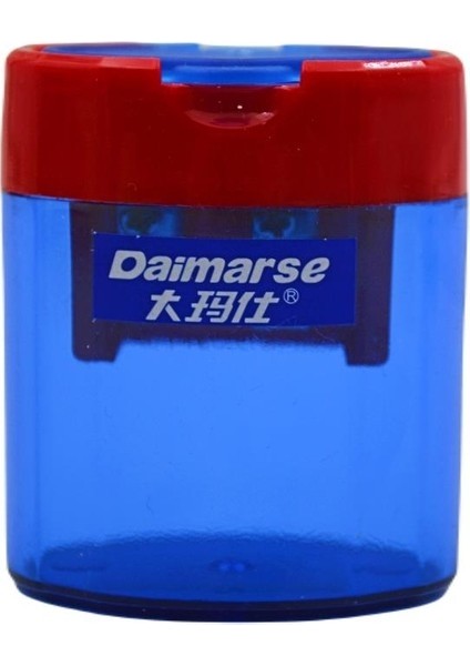 Gen-Of Colorful Jumbo Çift Delikli Kalemtıraş (DMS-151) (Yurt Dışından)