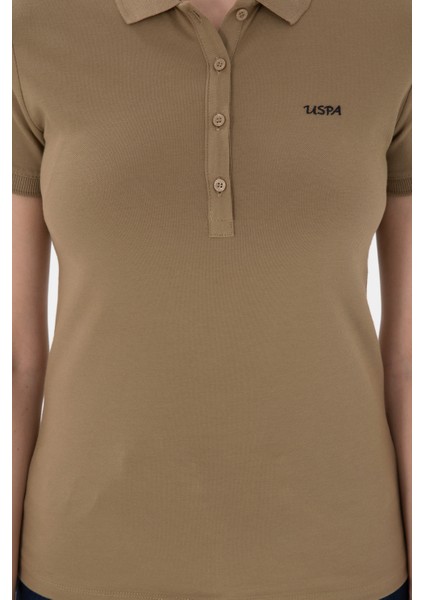 Kadın Haki Tişört Basic 50305764-VR027