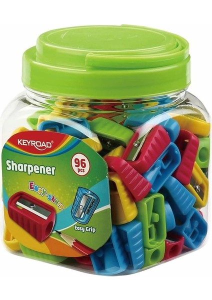 Keyroad Easy-Sharp Tek Delikli Kalemtraş 96LI (1 Paket ) (Yurt Dışından)