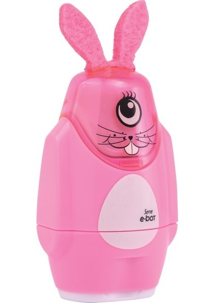 Serve E-Bot Tavşan Silgili Kalemtıraş Şeker Pembe (Yurt Dışından) modelleri