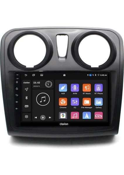 Dacia Sandero Android Multimedya Sistemi 4-64 Clarion (2013-2020)