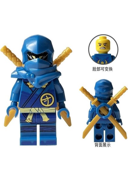 Ninja Savaşçı Yapı Taşı Yapım Oyuncağı (Yurt Dışından)