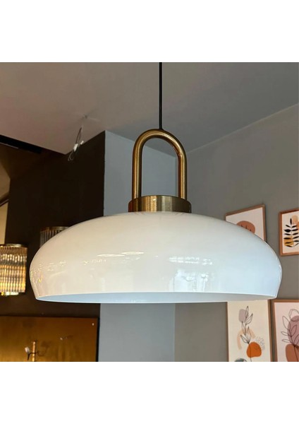 Estrela Beyaz Tekli Sarkıt Avize Eskitme Kilit Başlık Iç Mekan Aydınlatma Dekoratif Mutfak Hol Cafe indirimleri